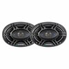 Blaupunkt GTX Series 4-Way Coaxial Speakers with Grilles , 6 In. x 9 In., 450 Watts Max GTX690